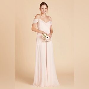 NWT Birdy Grey Spence Convertible Dress in Chiffon Pale Blush